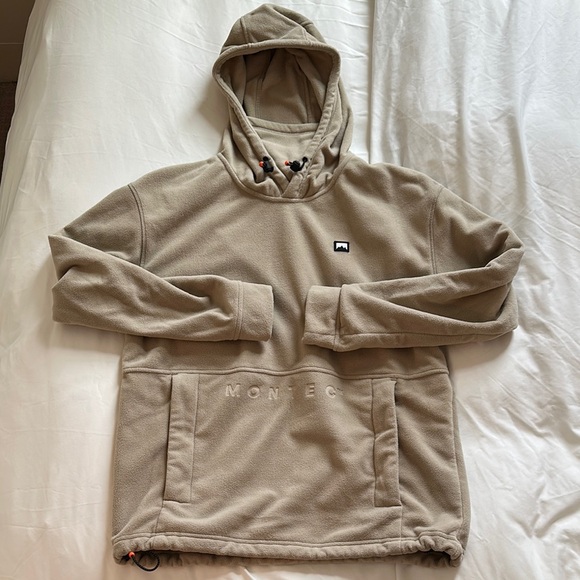 Montec Women's Tan Hoodie - Picture 4 of 9